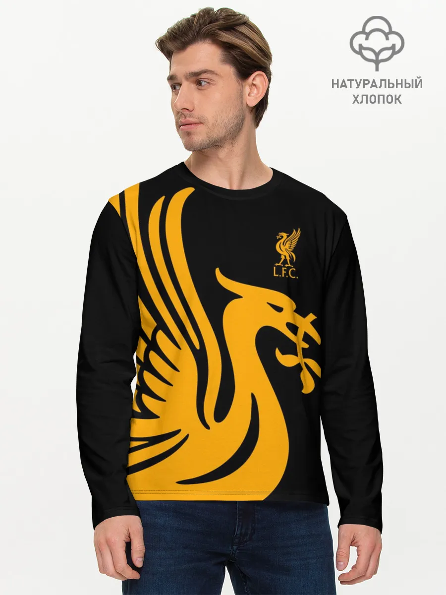 Мужской лонгслив базовый / LIVERPOOL | ЛИВЕРПУЛЬ
