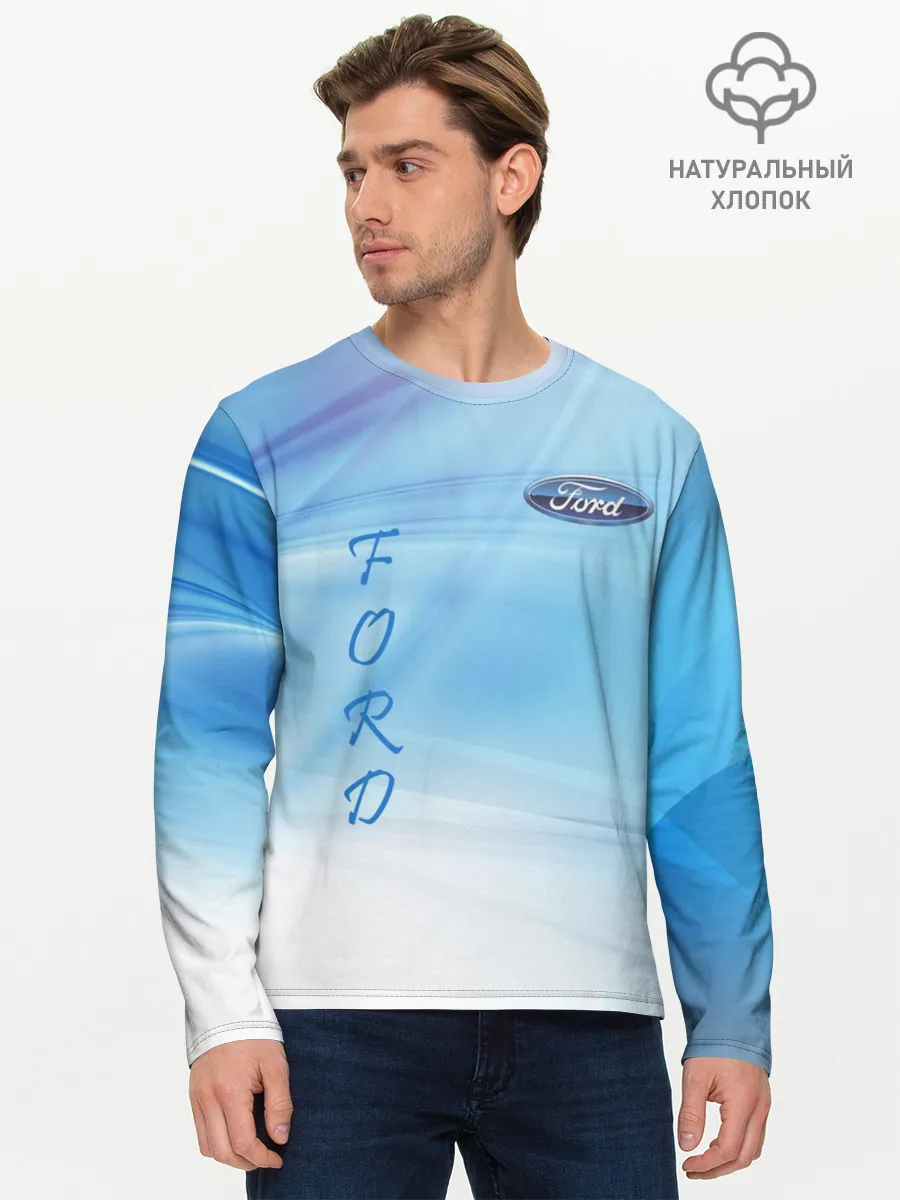 Мужской лонгслив базовый / FORD