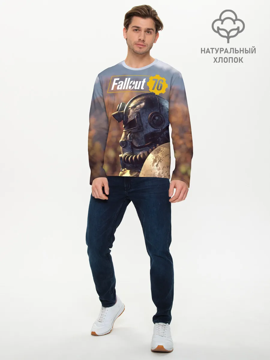 Мужской лонгслив базовый / Fallout 76