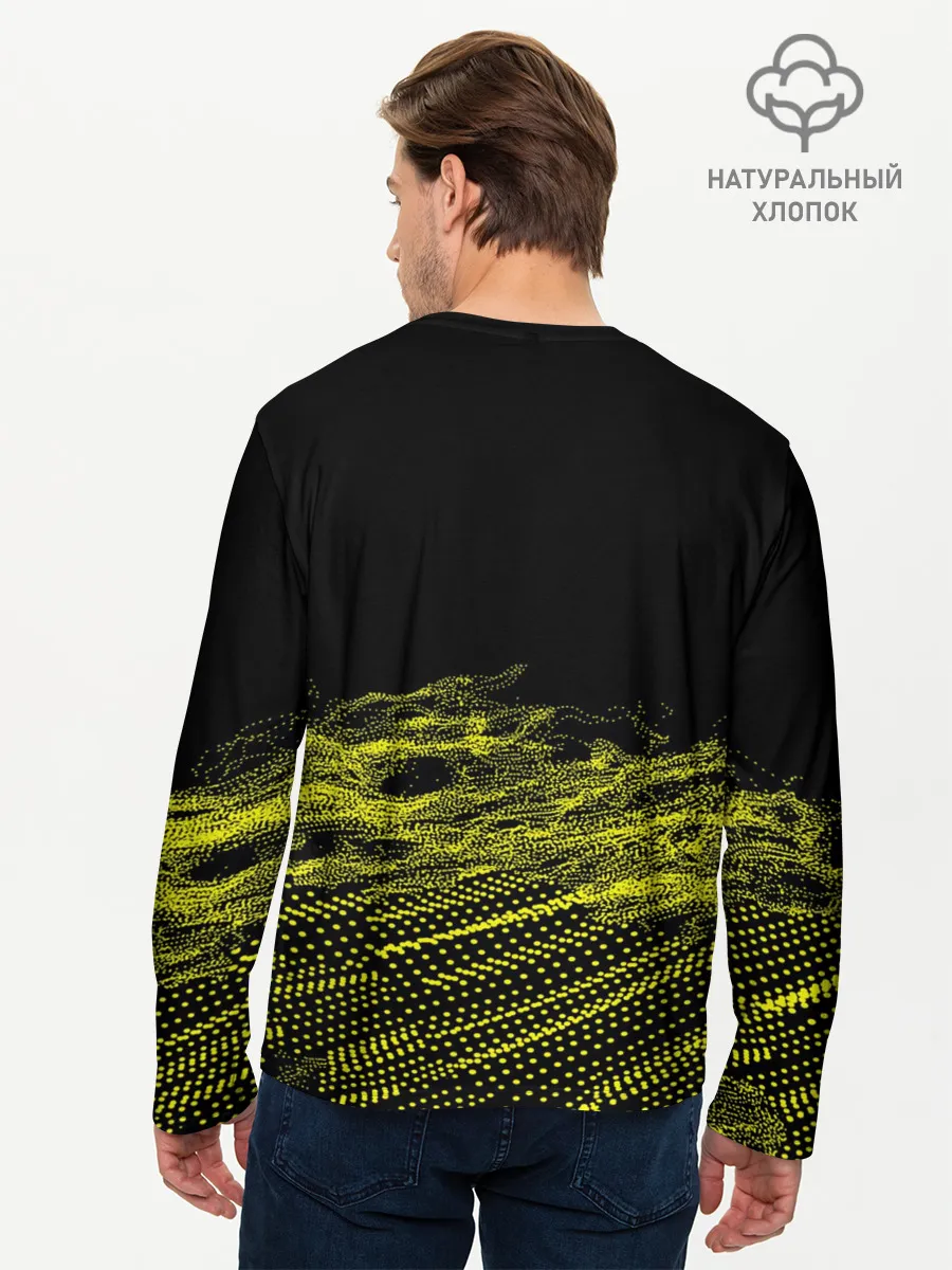 Мужской лонгслив базовый / Cyber Punk 2077