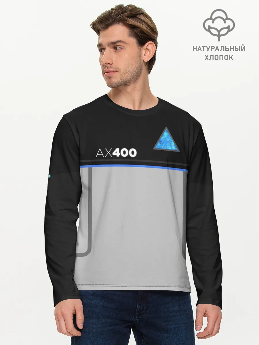 Мужской лонгслив базовый / Kara Detroit: Become Human