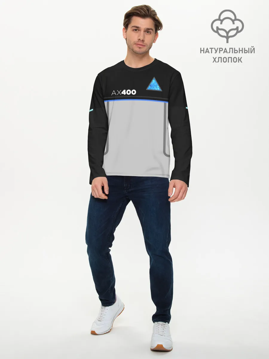 Мужской лонгслив базовый / Kara Detroit: Become Human