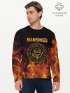 Мужской лонгслив базовый / Ramones
