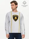 Мужской лонгслив базовый / LAMBORGHINI.