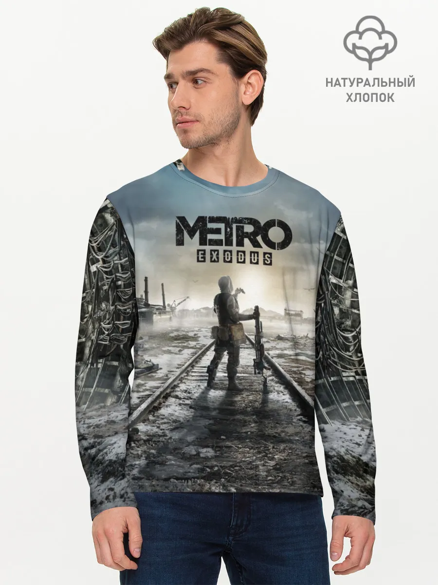 Мужской лонгслив базовый / METRO: Exodus