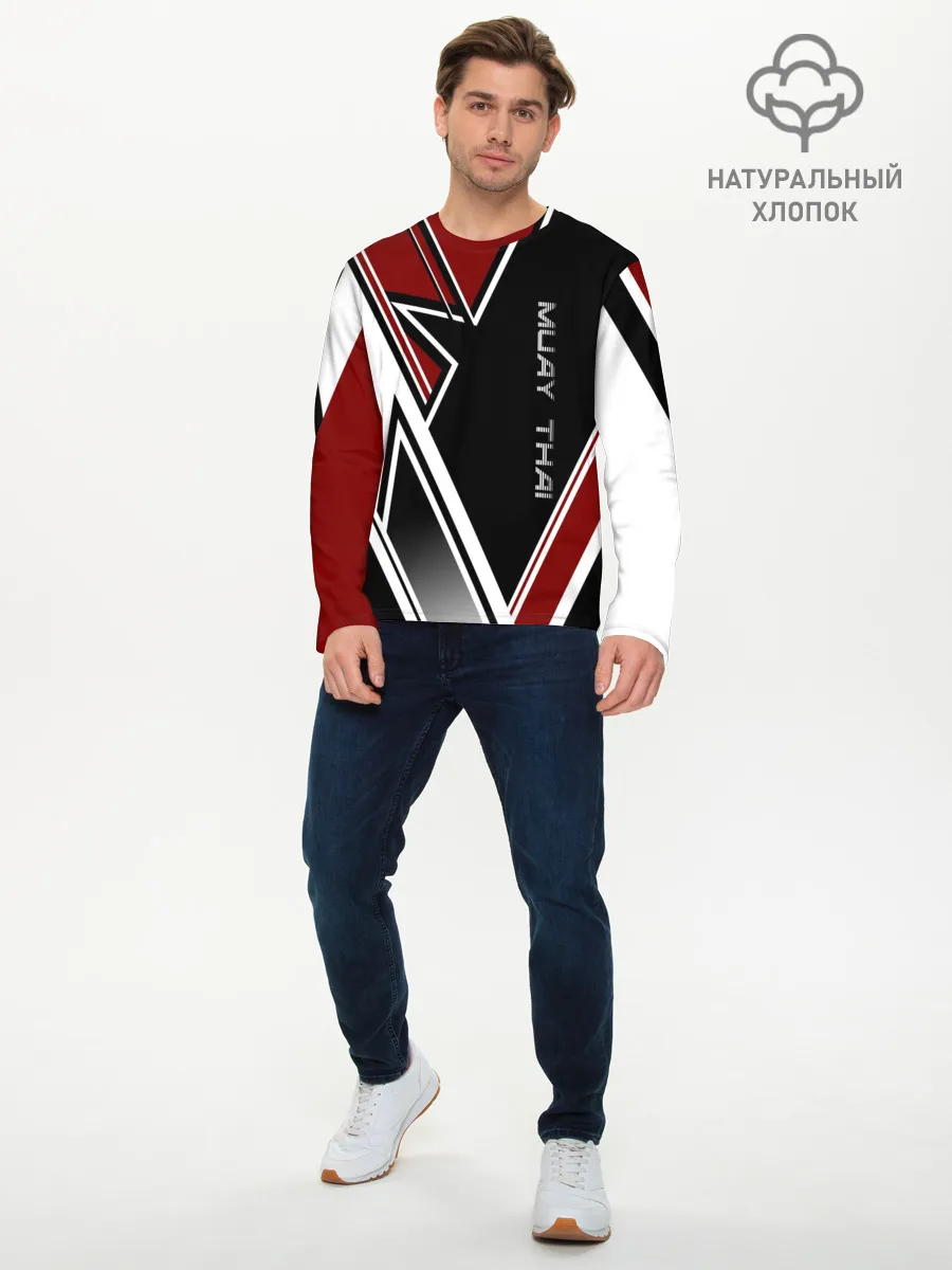 Мужской лонгслив базовый / Muay Thai