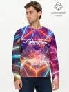 Мужской лонгслив базовый / Cyber Punk 2077