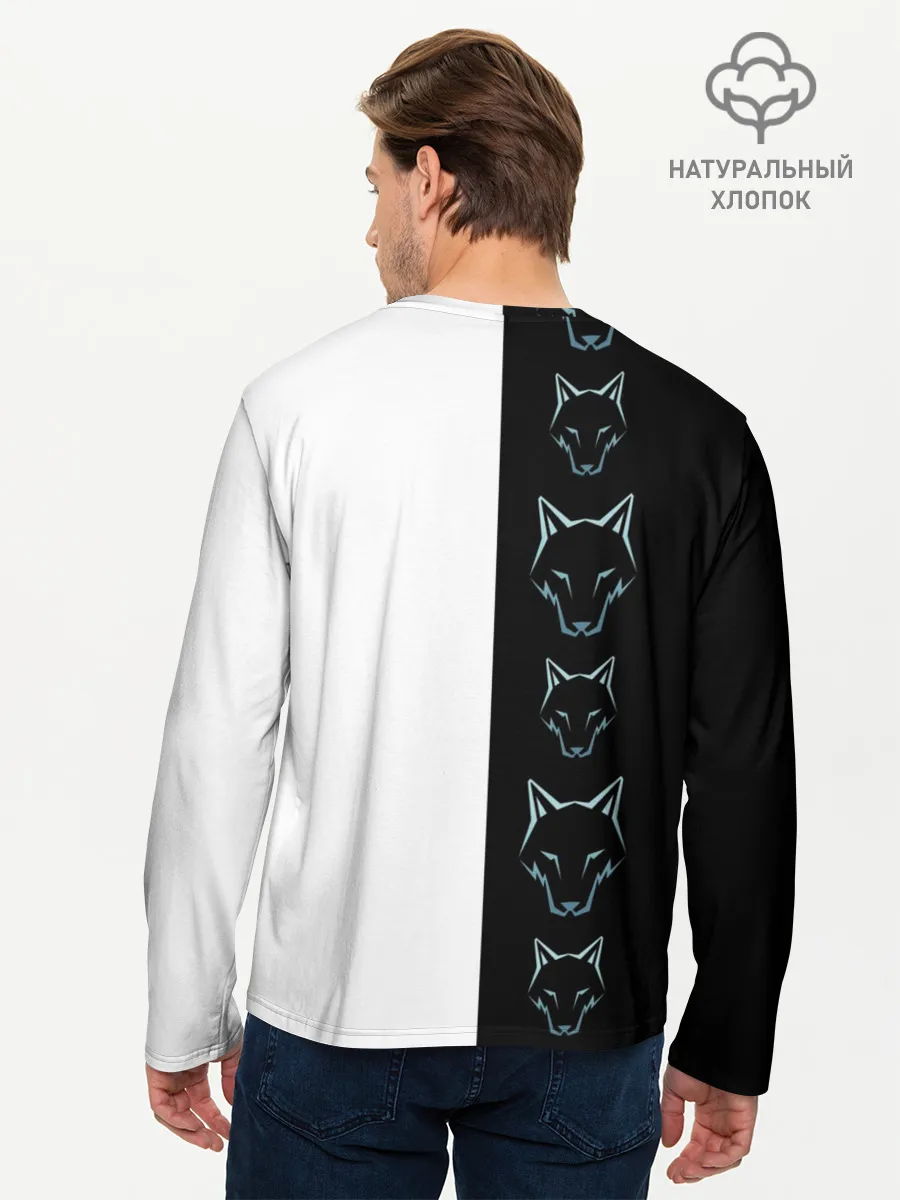 Мужской лонгслив базовый / Дикое обоняние