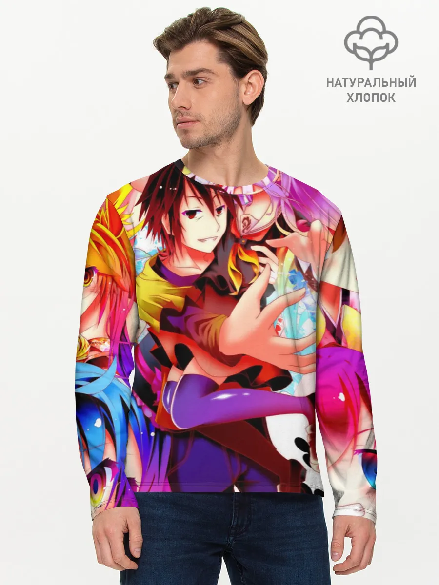 Мужской лонгслив базовый / Персонажи аниме