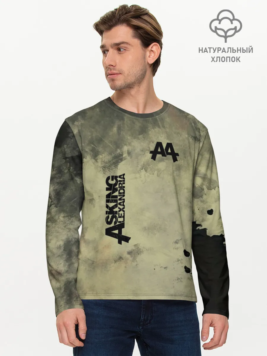 Мужской лонгслив базовый / Asking Alexandria
