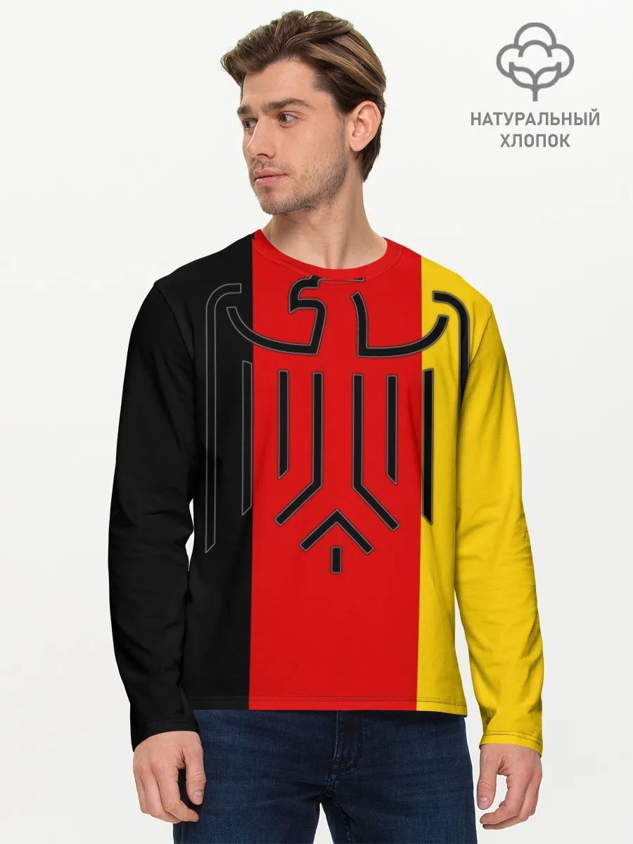 Мужской лонгслив базовый / German eagle