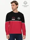 Мужской лонгслив базовый / Nissan