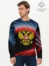 Мужской лонгслив базовый / Россия