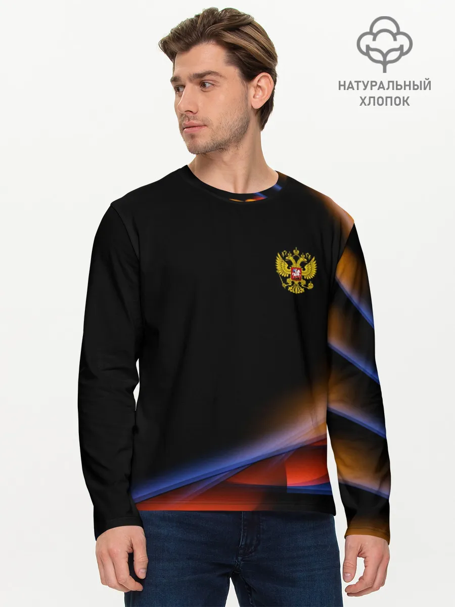 Мужской лонгслив базовый / Sport Russia