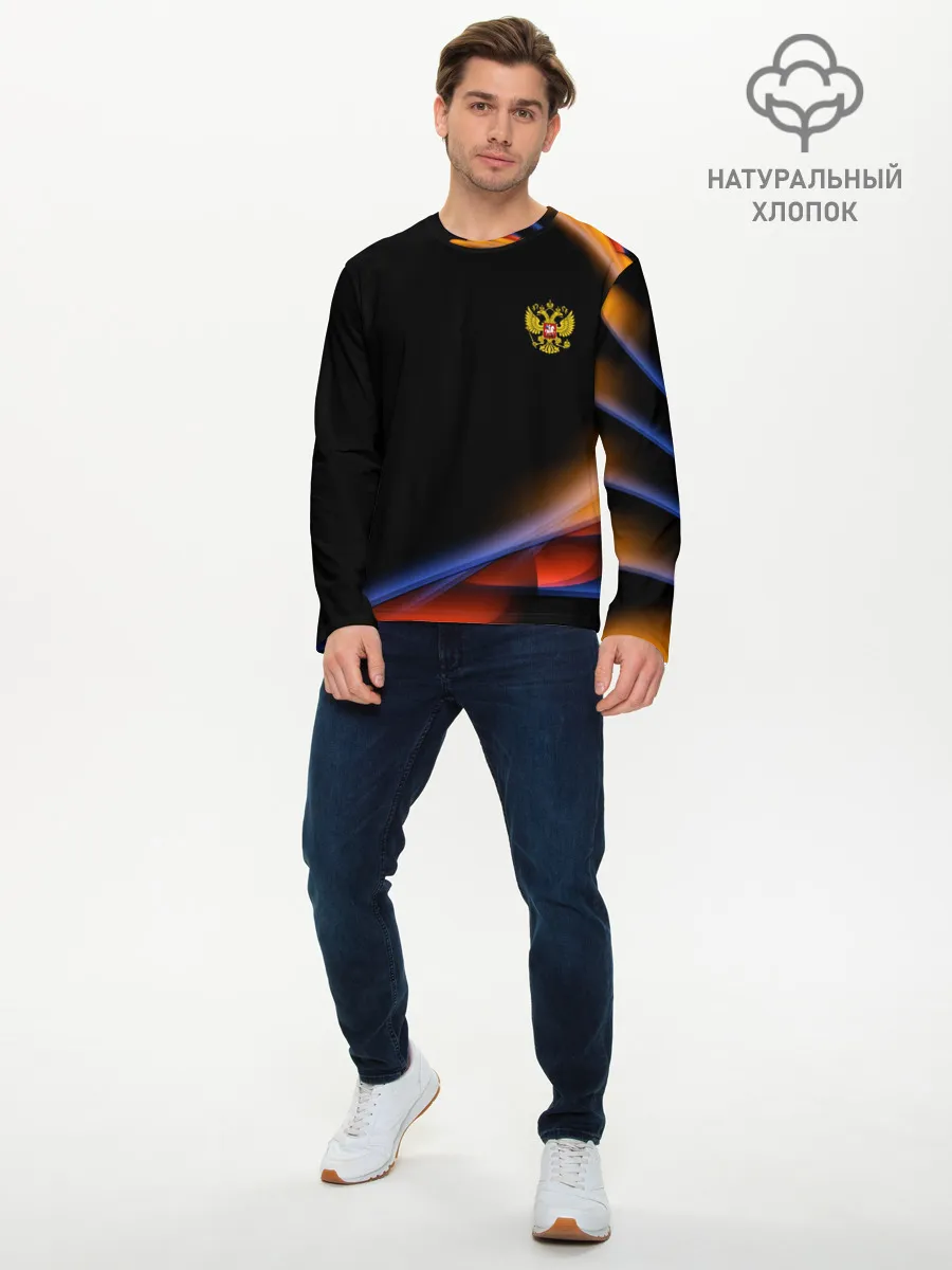Мужской лонгслив базовый / Sport Russia