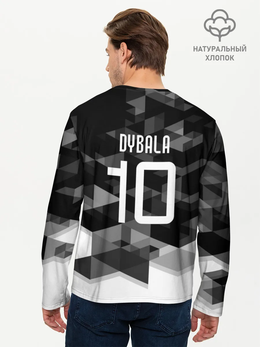 Мужской лонгслив базовый / JUVE 10 DYBALA
