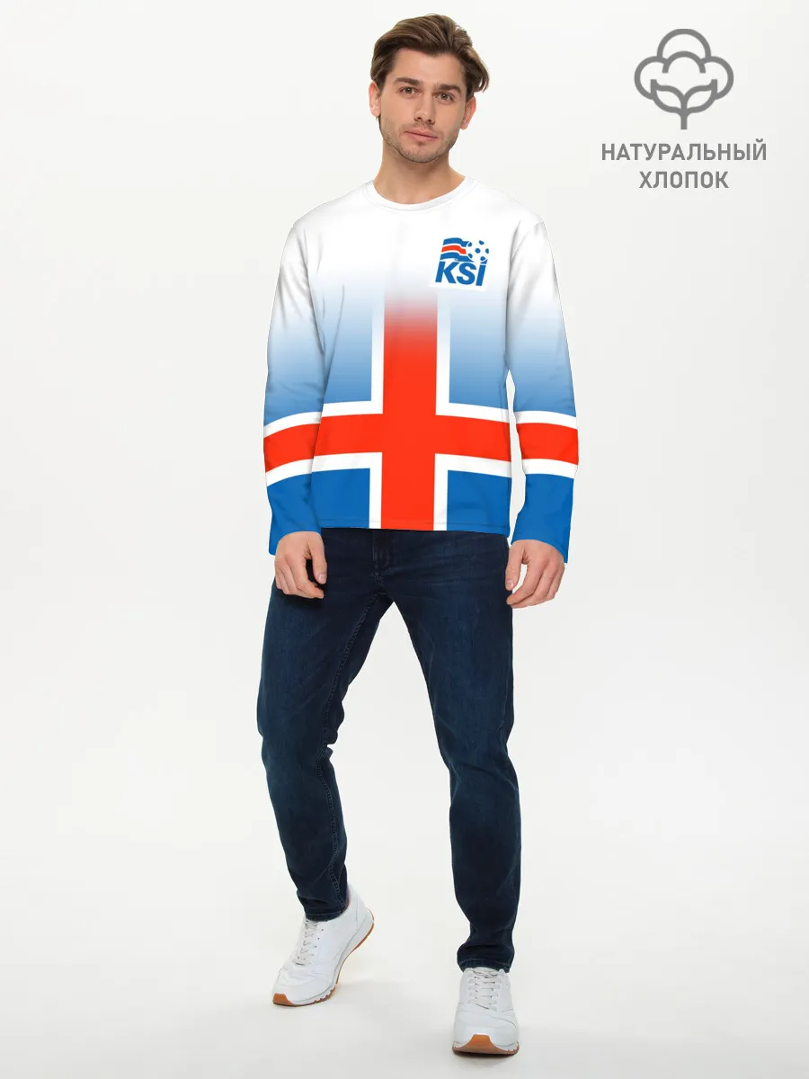 Мужской лонгслив базовый / KSI ICELAND SPORT