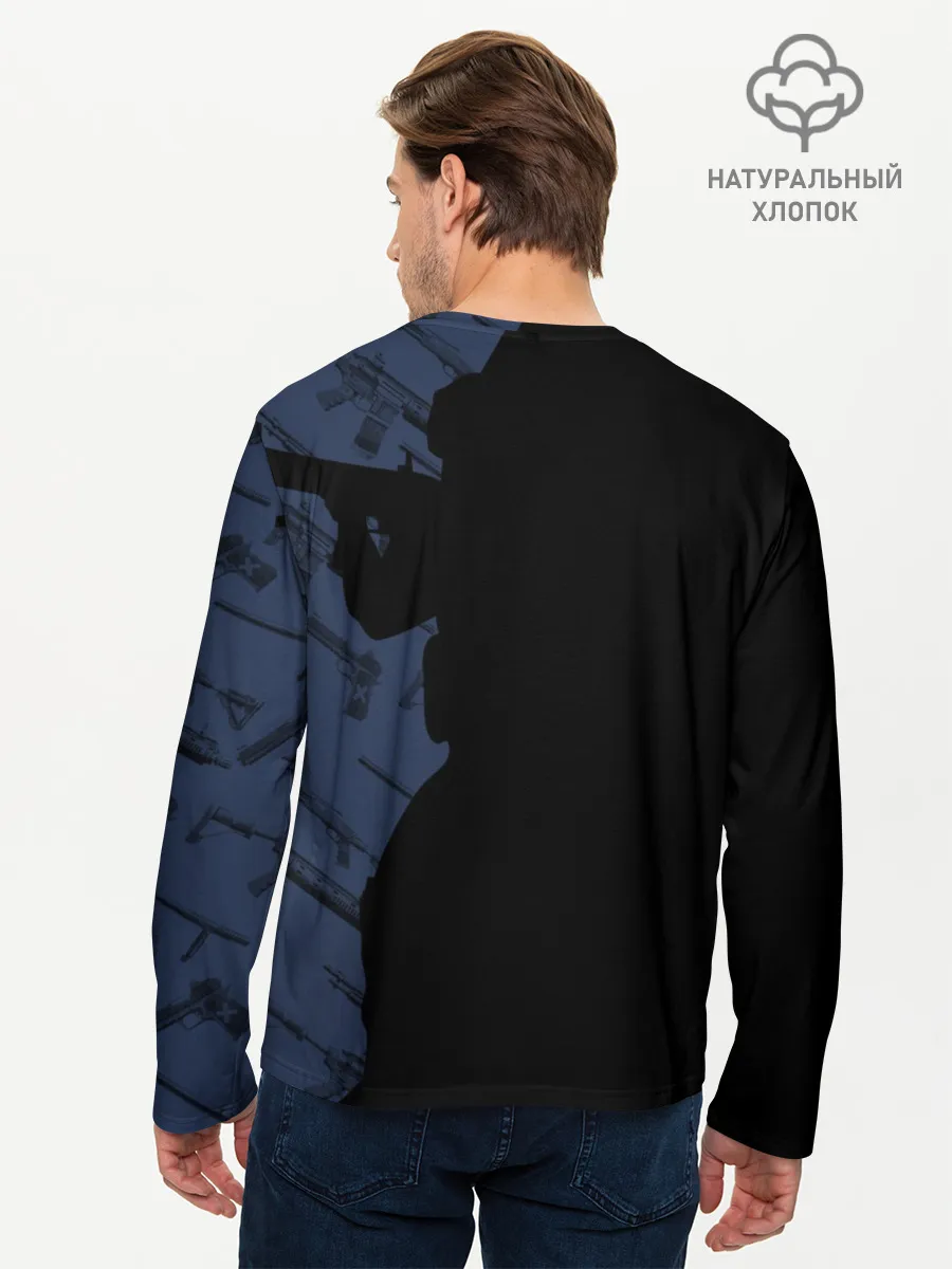 Мужской лонгслив базовый / TEAM LIQUID E-SPORT CS GO