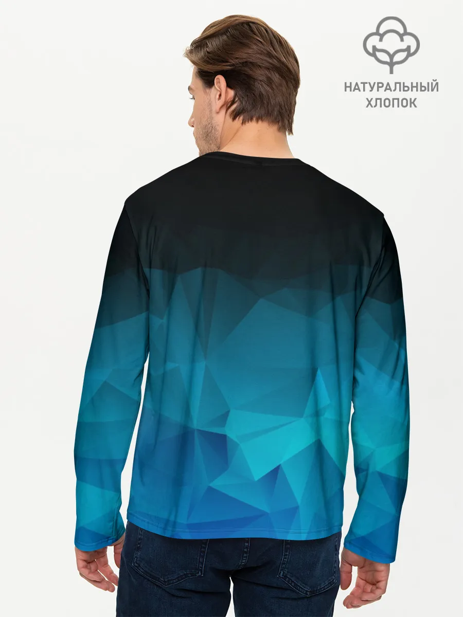 Мужской лонгслив базовый / TEAM LIQUID E-SPORT