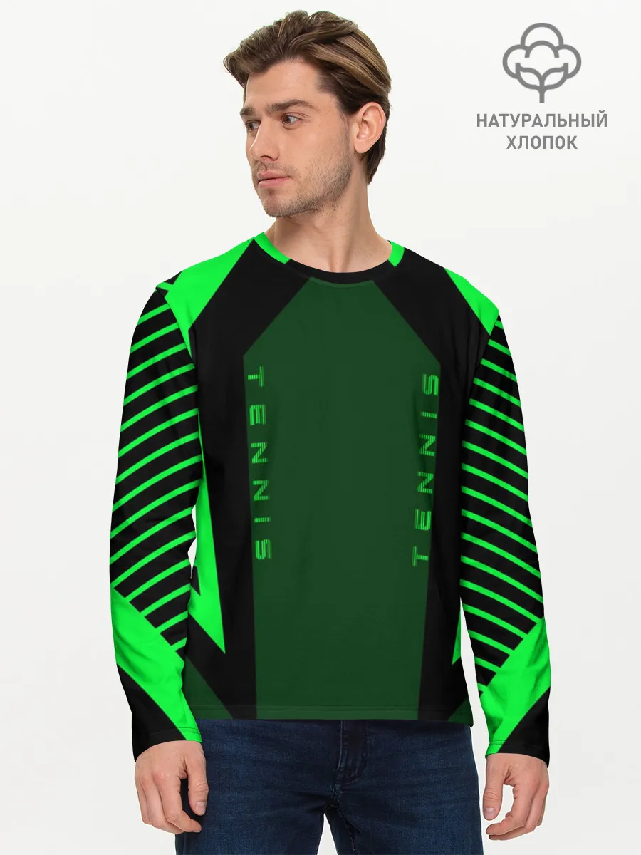 Мужской лонгслив базовый / Tennis