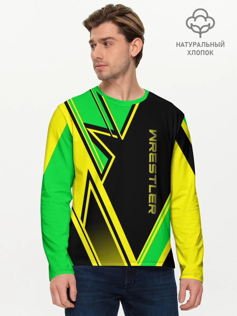 Мужской лонгслив базовый / Wrestler