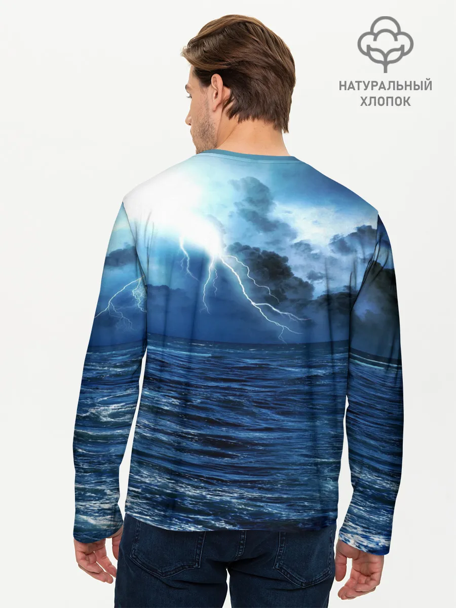 Мужской лонгслив базовый / God of WAR