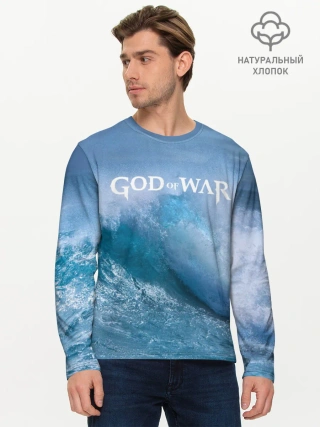 Мужской лонгслив базовый / God of WAR