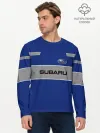 Мужской лонгслив базовый / Subaru