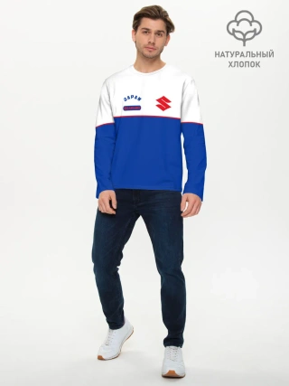 Мужской лонгслив базовый / Suzuki