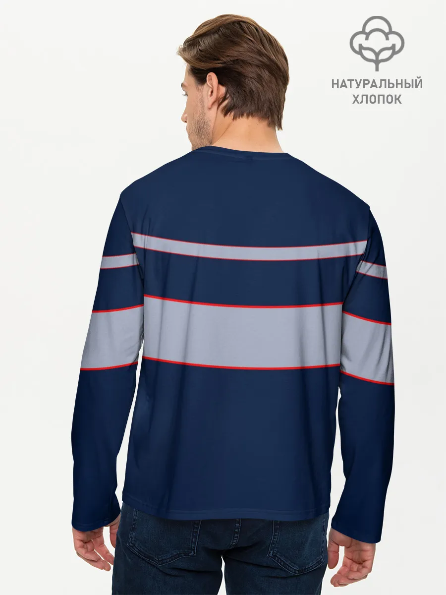 Мужской лонгслив базовый / Suzuki