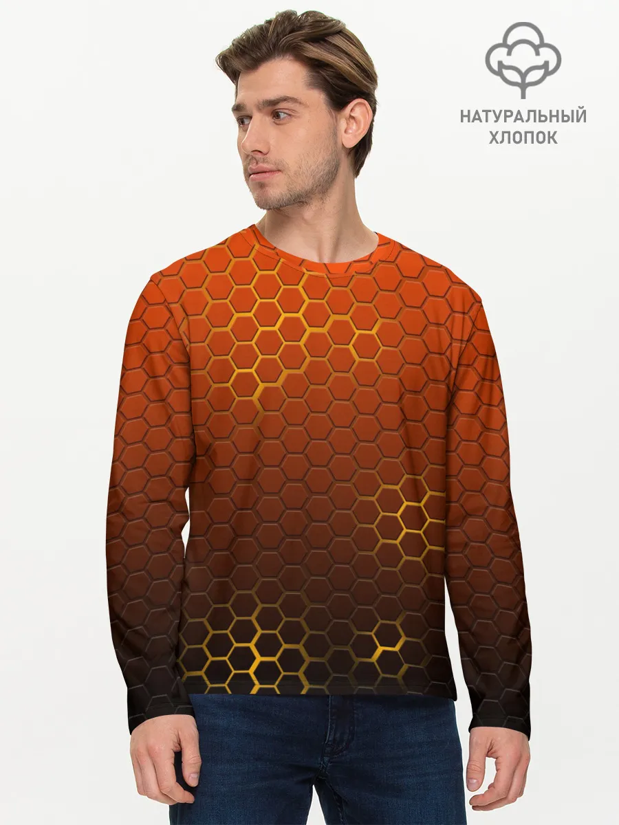 Мужской лонгслив базовый / СТАЛЬНАЯ БРОНЯ