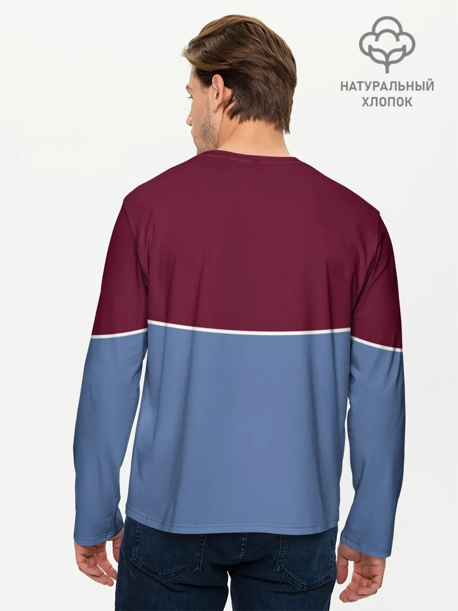 Мужской лонгслив базовый / Saab