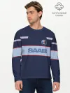 Мужской лонгслив базовый / Saab