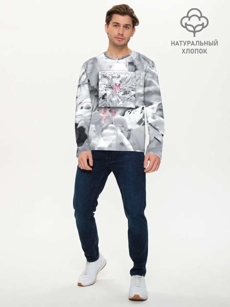 Мужской лонгслив базовый / Boulevard Depo RAPP2