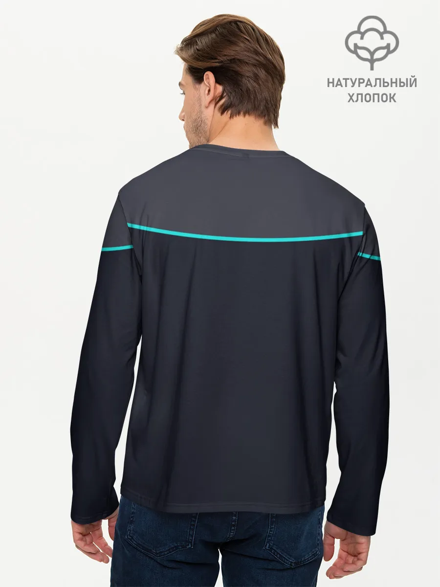 Мужской лонгслив базовый / Detroit AX400