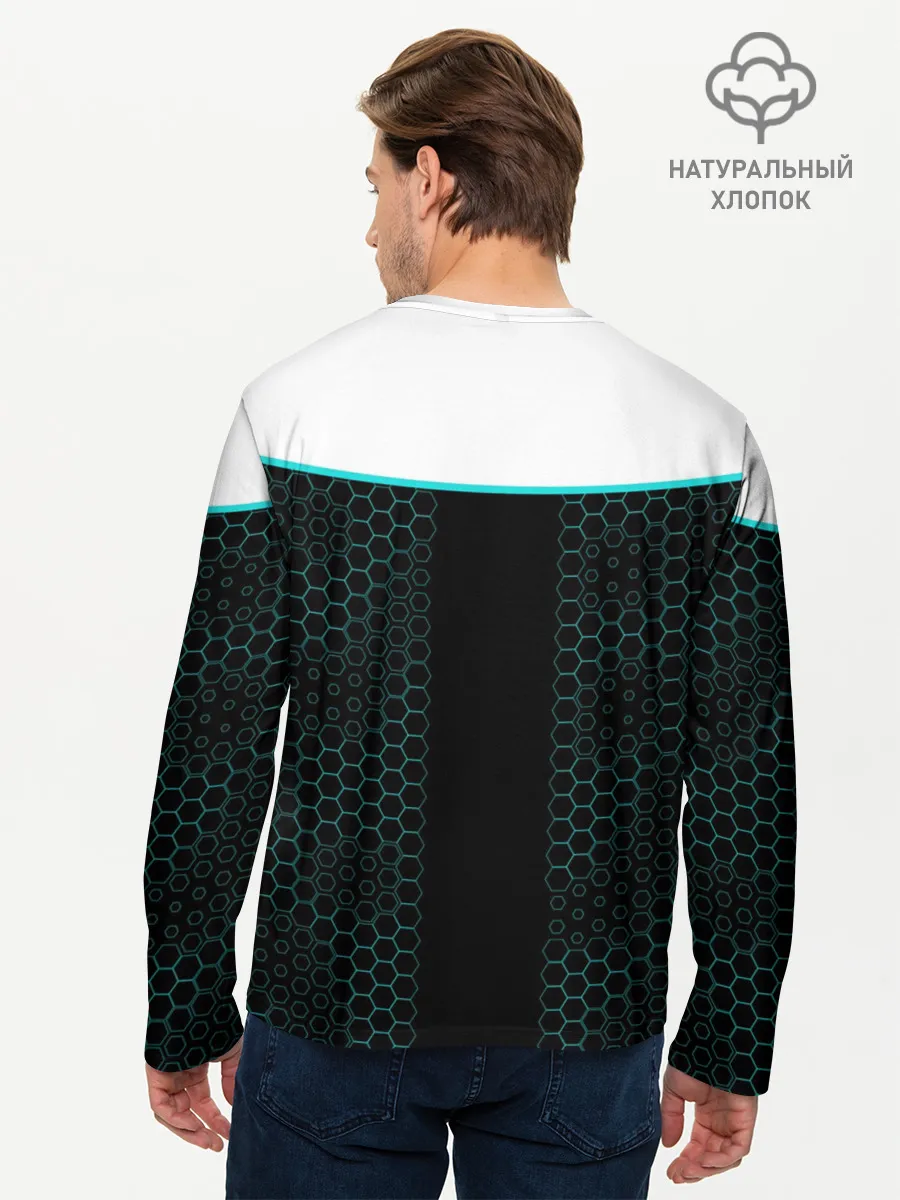 Мужской лонгслив базовый / Detroit AX400