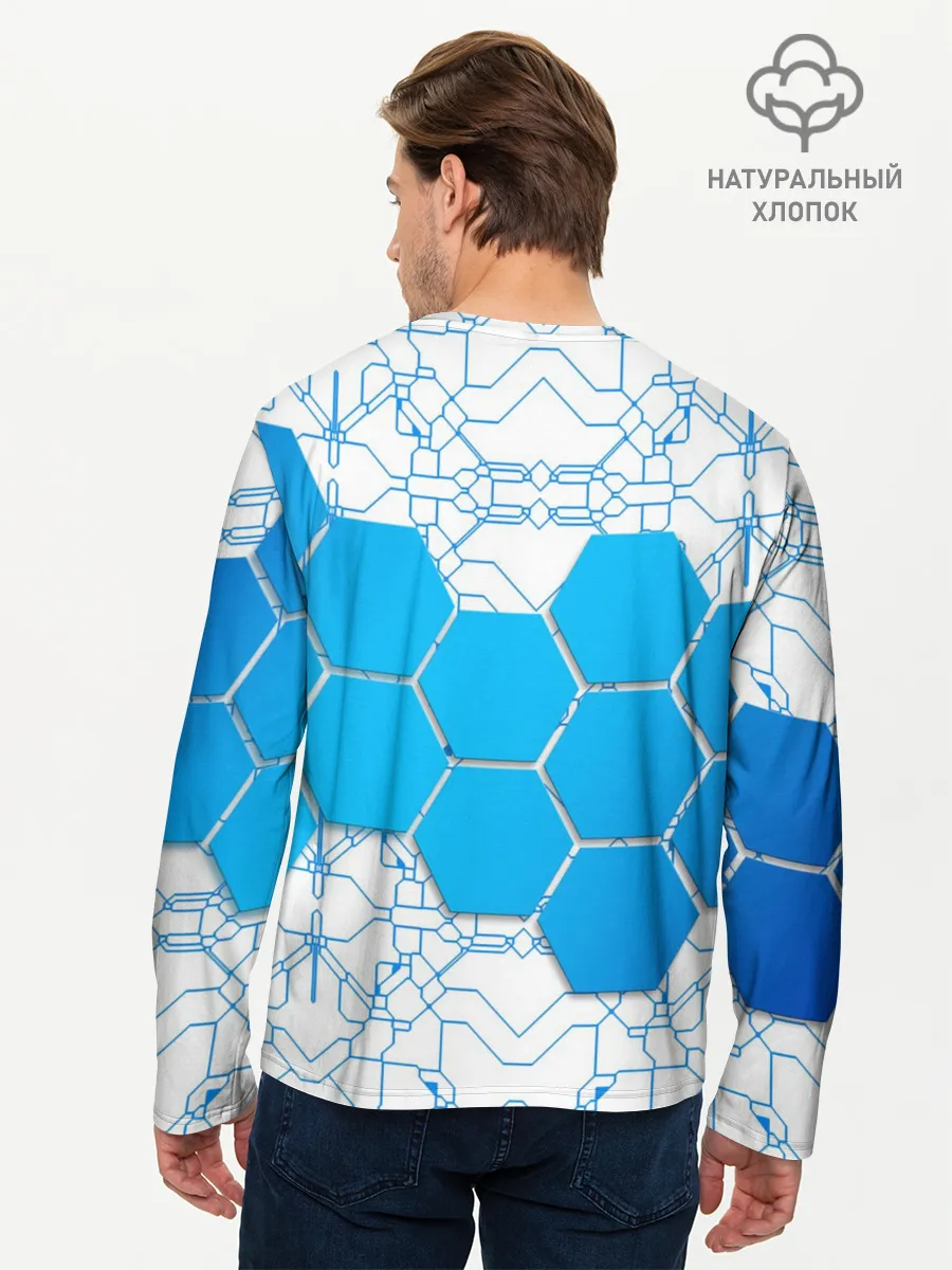 Мужской лонгслив базовый / Detroit: become human RK800