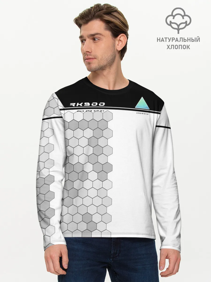 Мужской лонгслив базовый / Detroit RK900