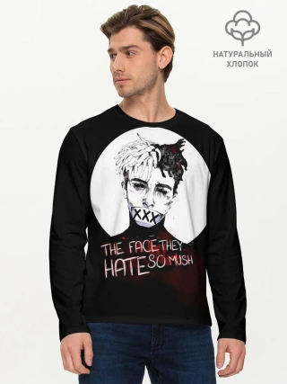 Мужской лонгслив базовый / THE faceTheY HATE so much