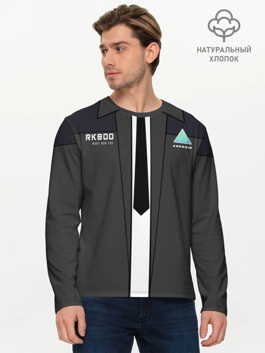 Мужской лонгслив базовый / Detroit RK800