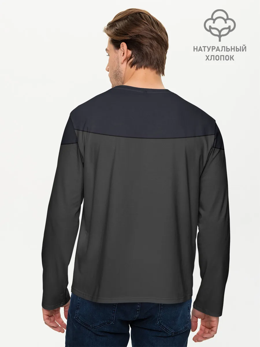 Мужской лонгслив базовый / Detroit RK800