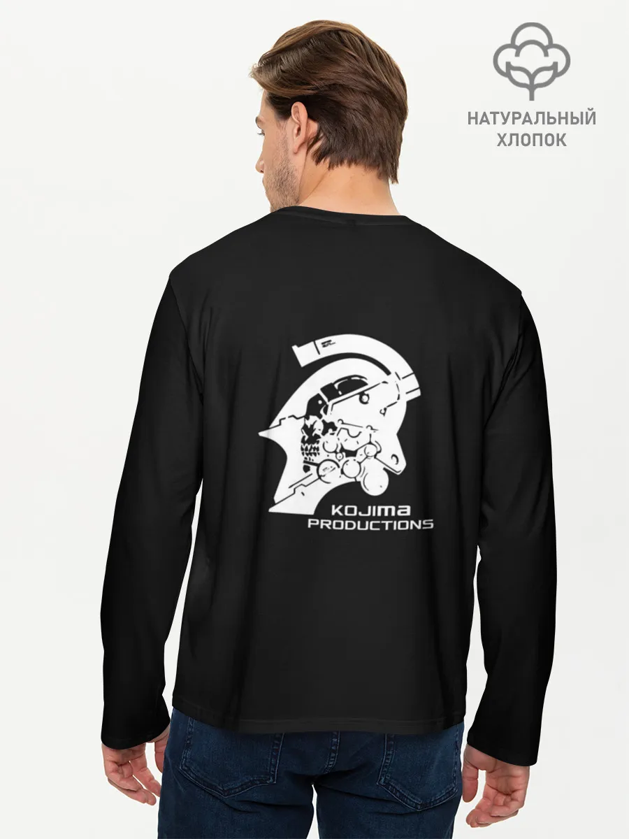 Мужской лонгслив базовый / DEATH STRANDING