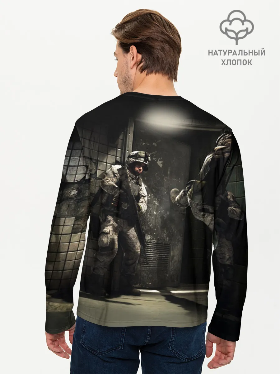 Мужской лонгслив базовый / BATTLEFIELD 3