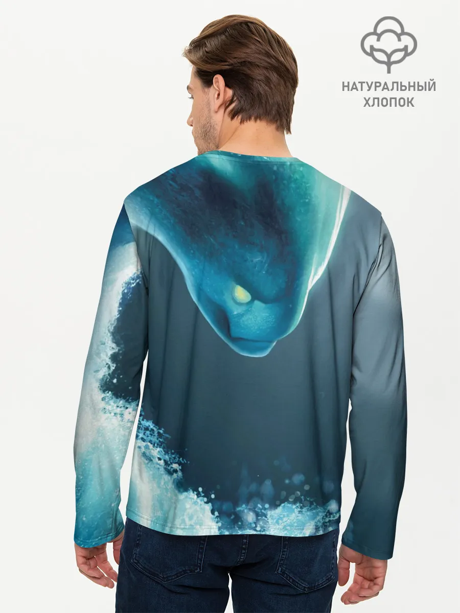 Мужской лонгслив базовый / DOTA 2 Morphling