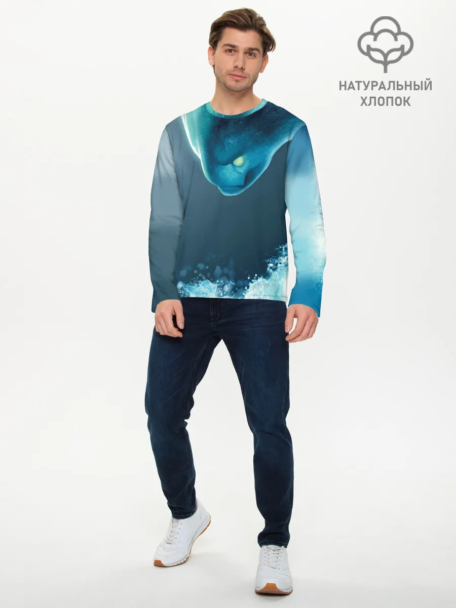 Мужской лонгслив базовый / DOTA 2 Morphling