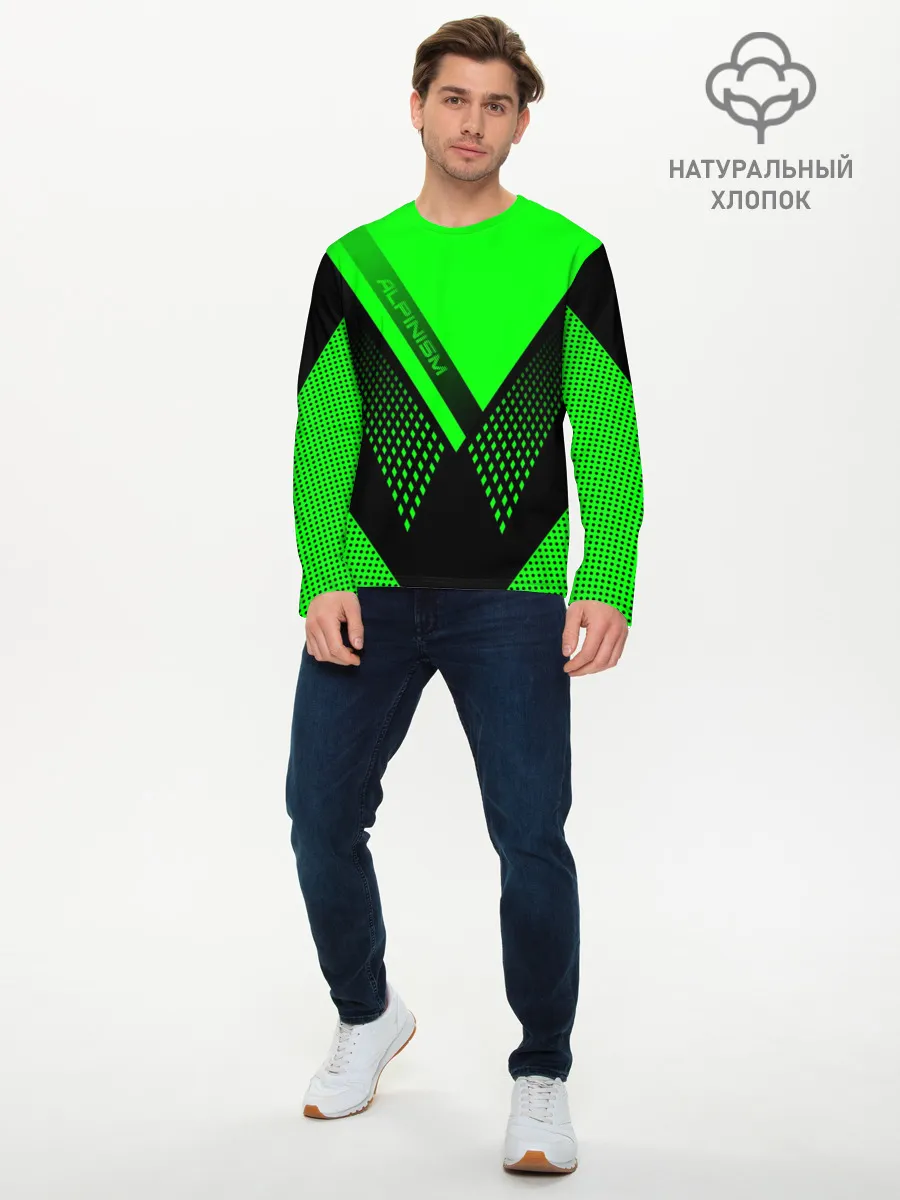 Мужской лонгслив базовый / Alpinism