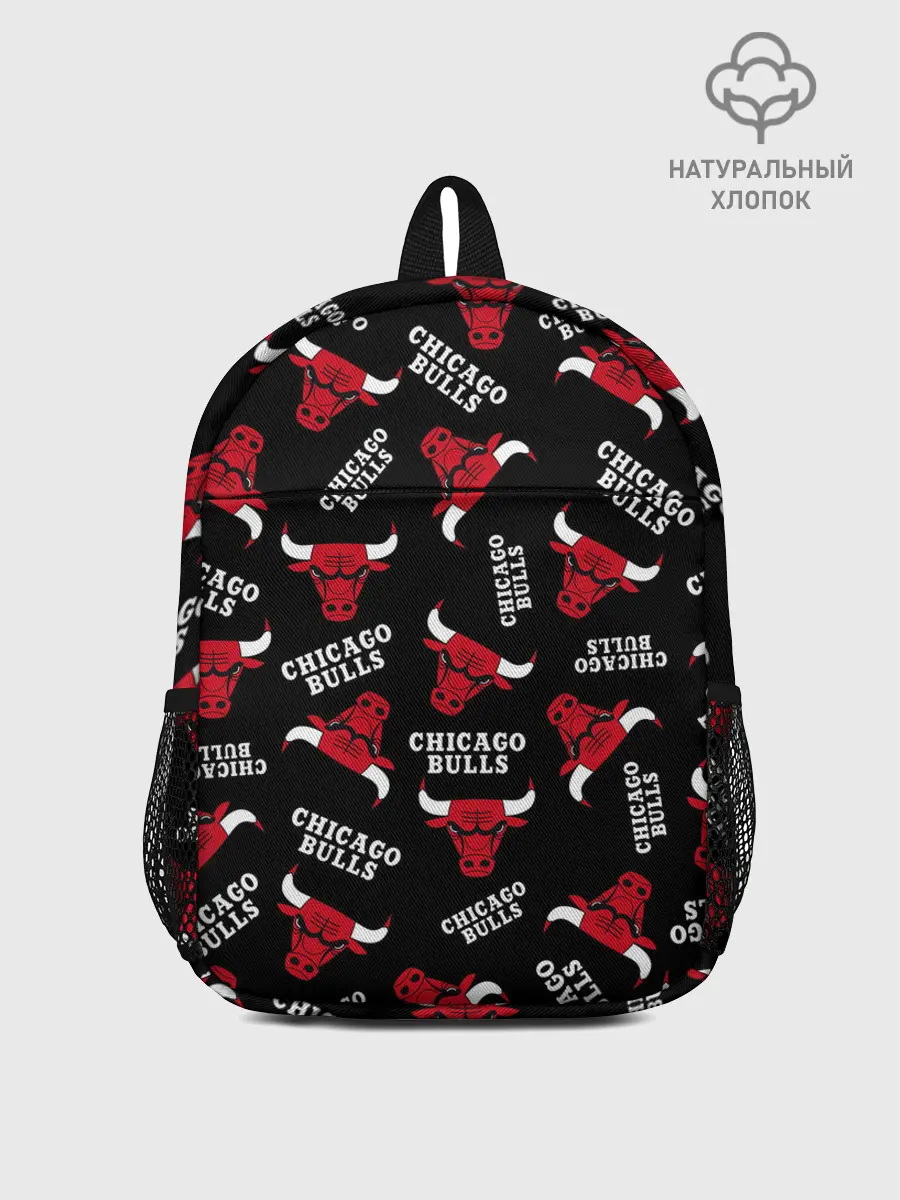 Рюкзак детский / CHICAGO BULLS БЫКИ УЗОР