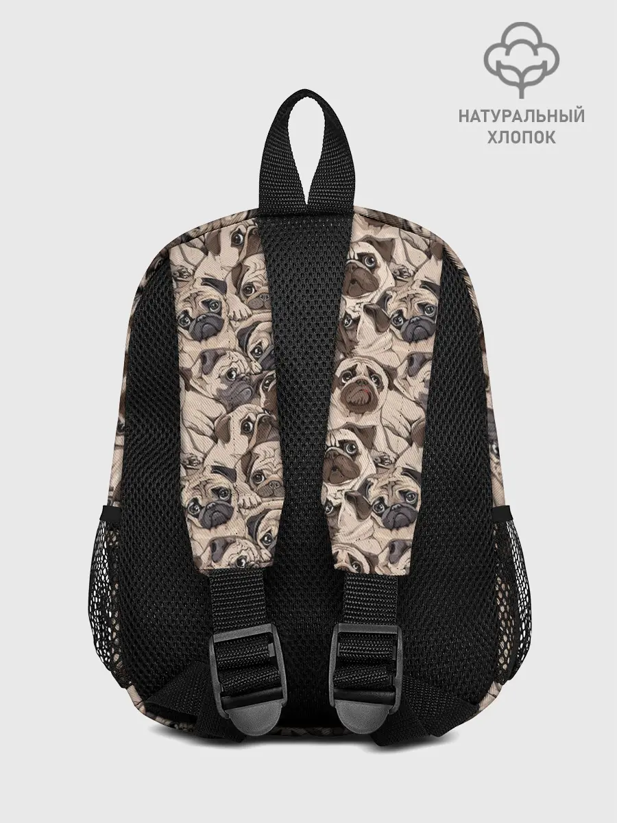 Рюкзак детский / Мопсы
