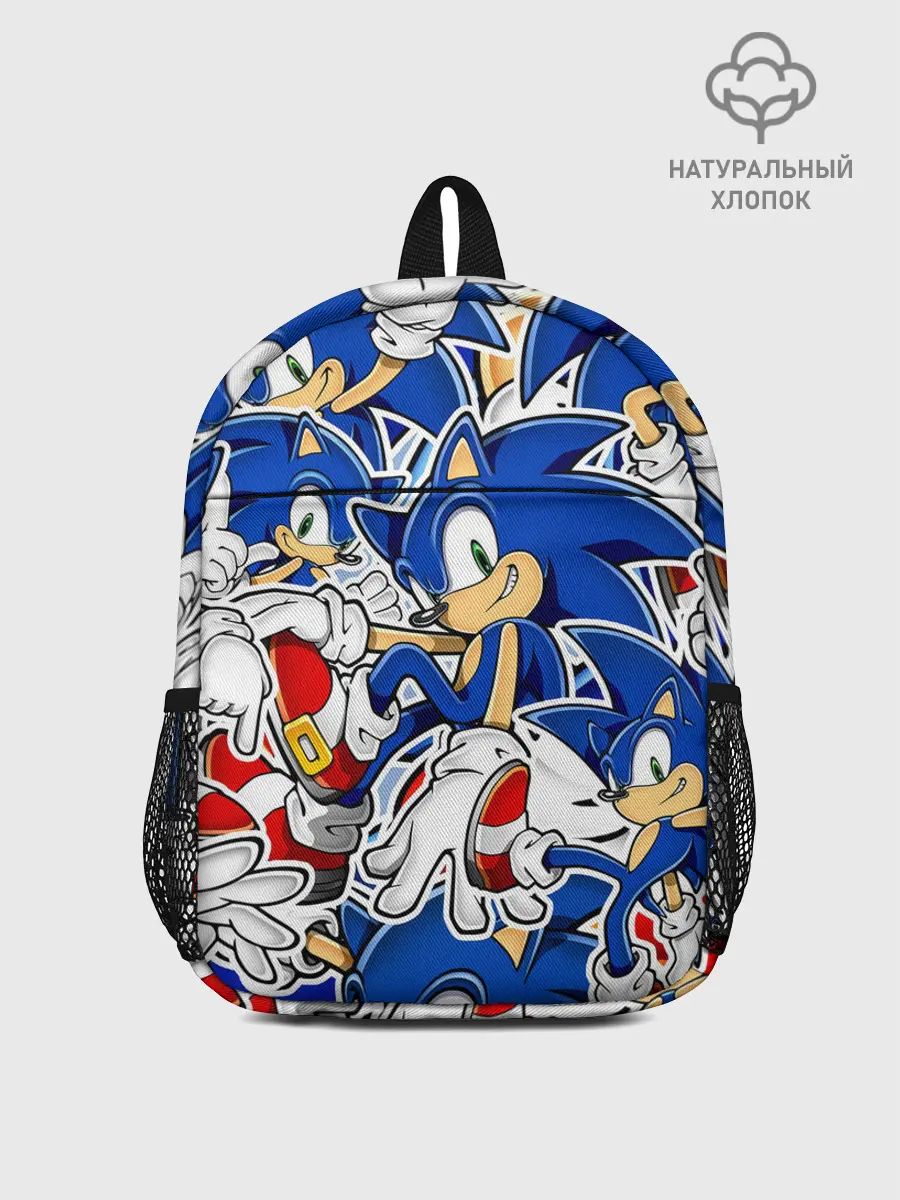 Рюкзак детский / SONIC ПАТТЕРН / СОНИК