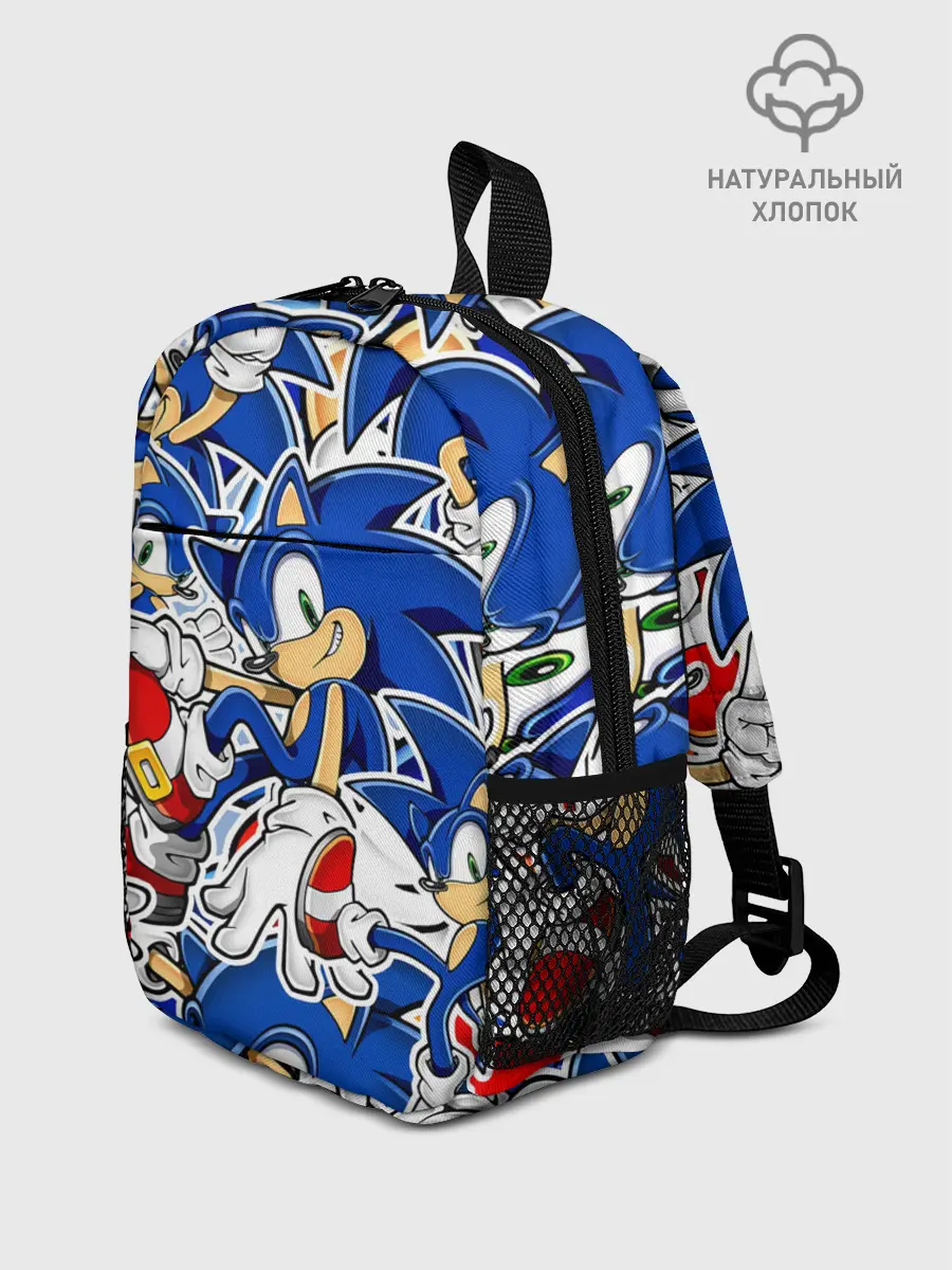 Рюкзак детский / SONIC ПАТТЕРН / СОНИК